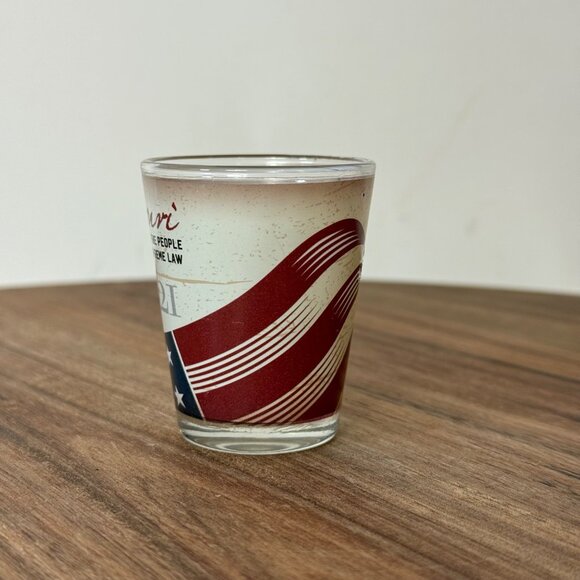 Missouri Shot Glass America 250 Statehood Patriotic Collectible Heritage Barware - Picture 7 of 11